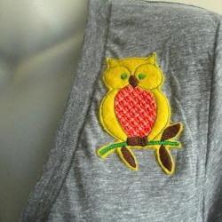 The irie Feminist Owl V-neck T-shirt